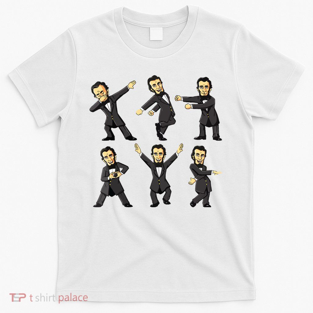 Dancing Abraham Lincoln 4th Of July T-Shirt
