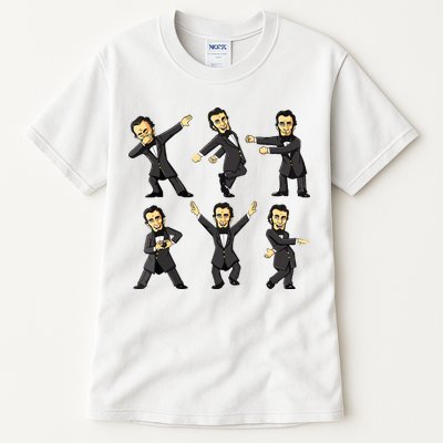 Dancing Abraham Lincoln 4th Of July Tall T-Shirt