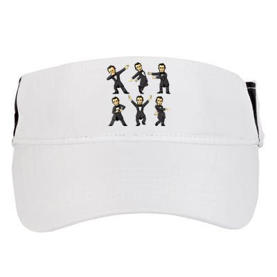 Dancing Abraham Lincoln 4th Of July Adult Drive Performance Visor
