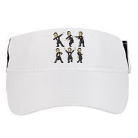 Dancing Abraham Lincoln 4th Of July Adult Drive Performance Visor