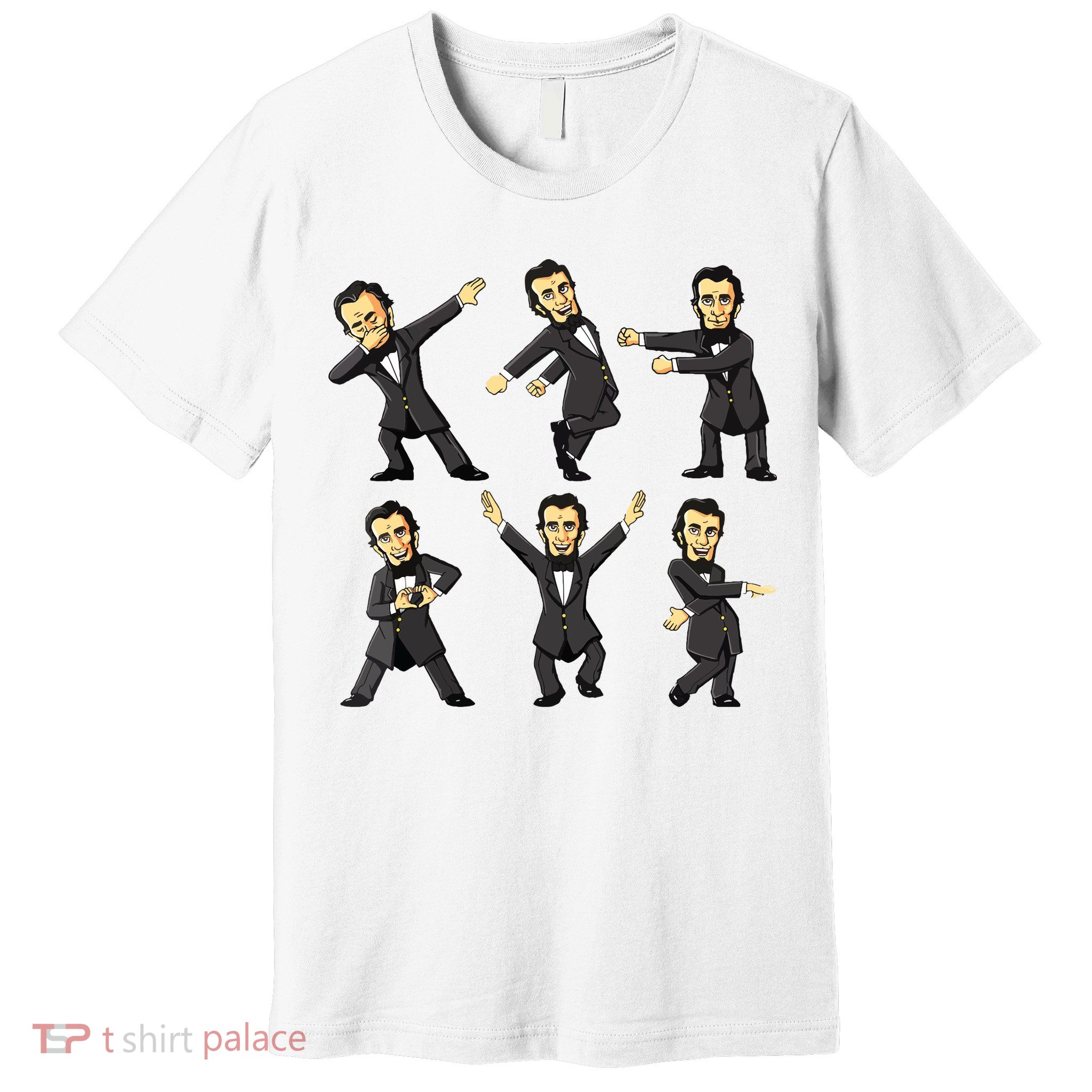 Dancing Abraham Lincoln 4th Of July Premium T-Shirt