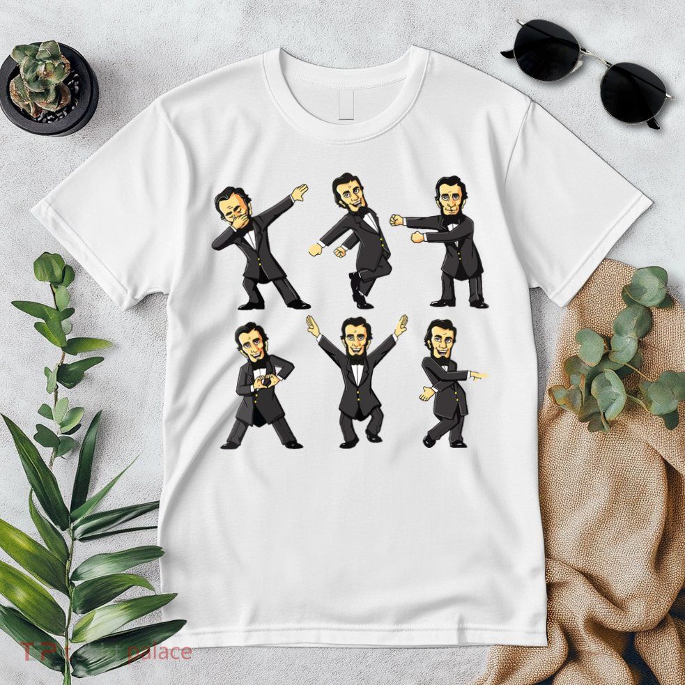 Dancing Abraham Lincoln 4th Of July Premium T-Shirt