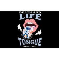 Death And Life Tongue Christian Bumper Sticker