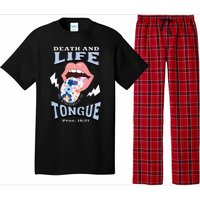 Death And Life Tongue Christian Pajama Set