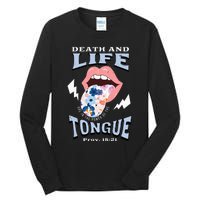 Death And Life Tongue Christian Tall Long Sleeve T-Shirt