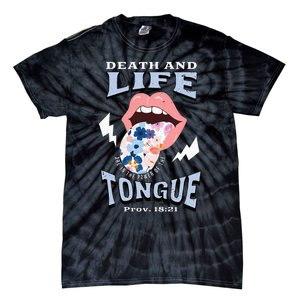 Death And Life Tongue Christian Tie-Dye T-Shirt