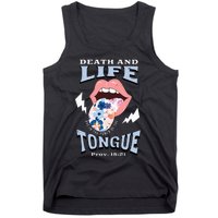 Death And Life Tongue Christian Tank Top