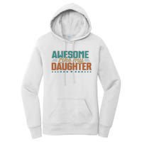 Dad Awesome like my daughter father's day from daughter Women's Pullover Hoodie