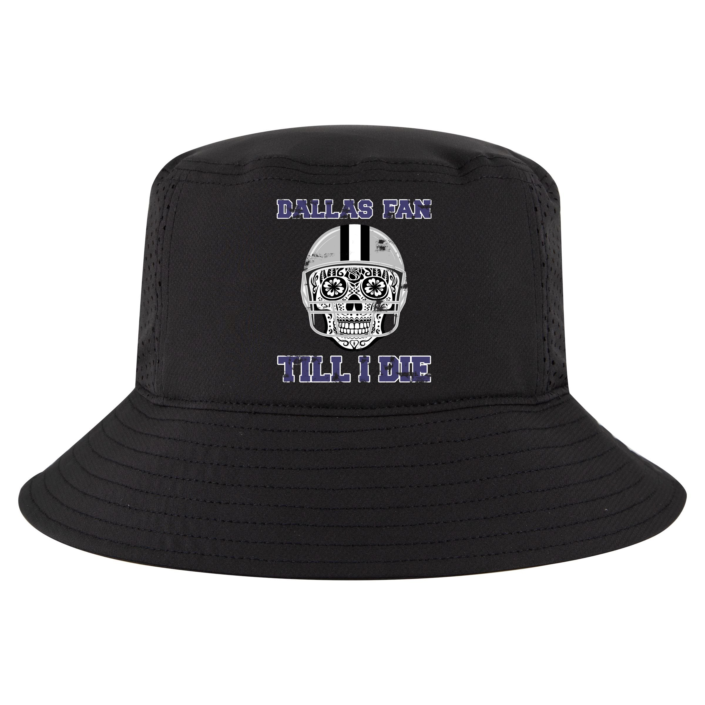 Dallas Fan Till I Die Cool Comfort Performance Bucket Hat