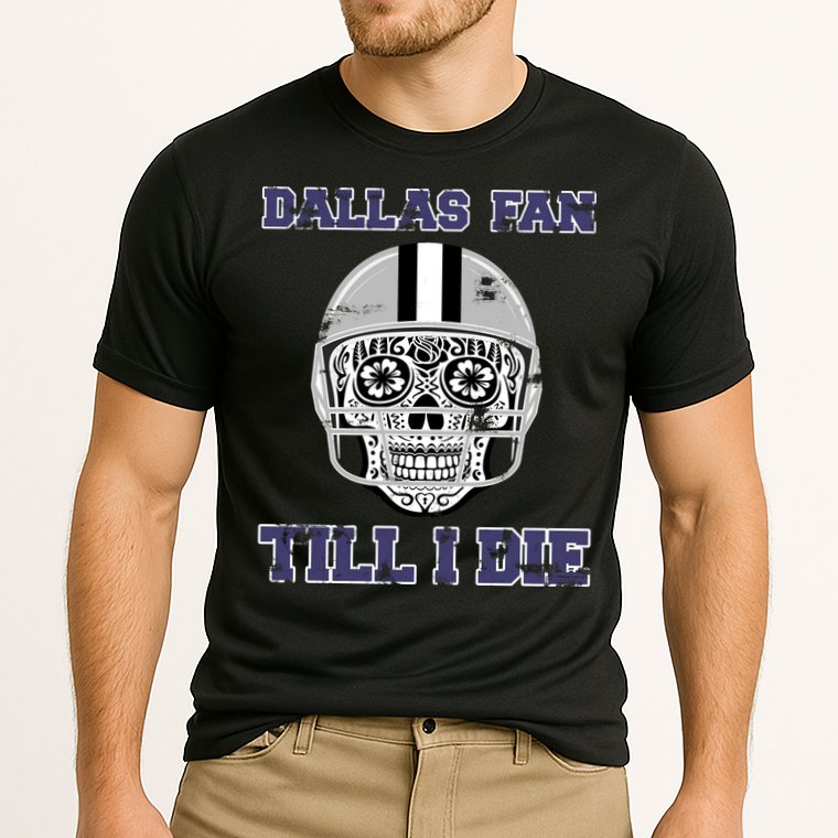 Dallas Fan Till I Die Cooling Performance Crew T-Shirt