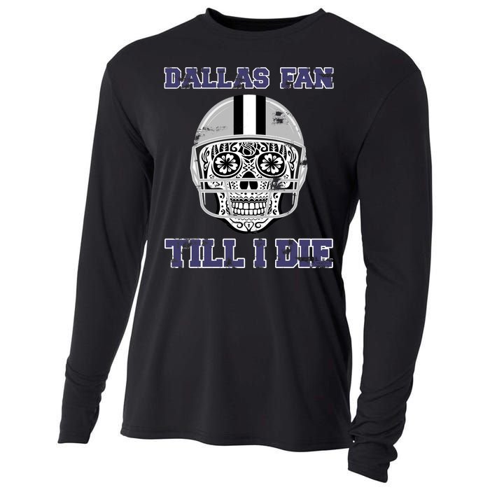 Dallas Fan Till I Die Cooling Performance Long Sleeve Crew