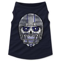 Dallas Football Halloween Skull Doggie Tank