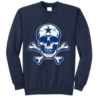 Dallas Skull Crossbones Star Fan Pride Sweatshirt