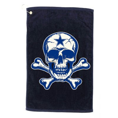 Dallas Skull Crossbones Star Fan Pride Golf Towel