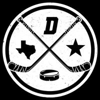 Dallas Texas Hockey Vintage Star Logo Tie-Dye T-Shirt