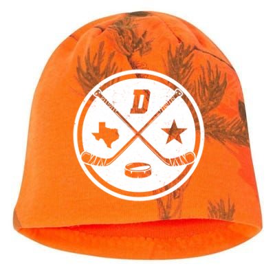 Dallas Texas Hockey Vintage Star Logo Kati - Camo Knit Beanie