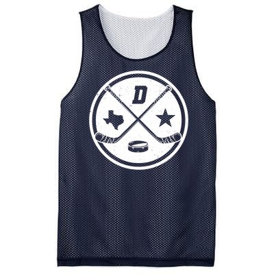 Dallas Texas Hockey Vintage Star Logo Mesh Reversible Basketball Jersey Tank