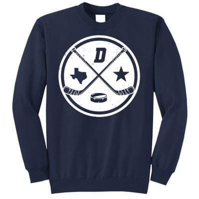 Dallas Texas Hockey Vintage Star Logo Tall Sweatshirt