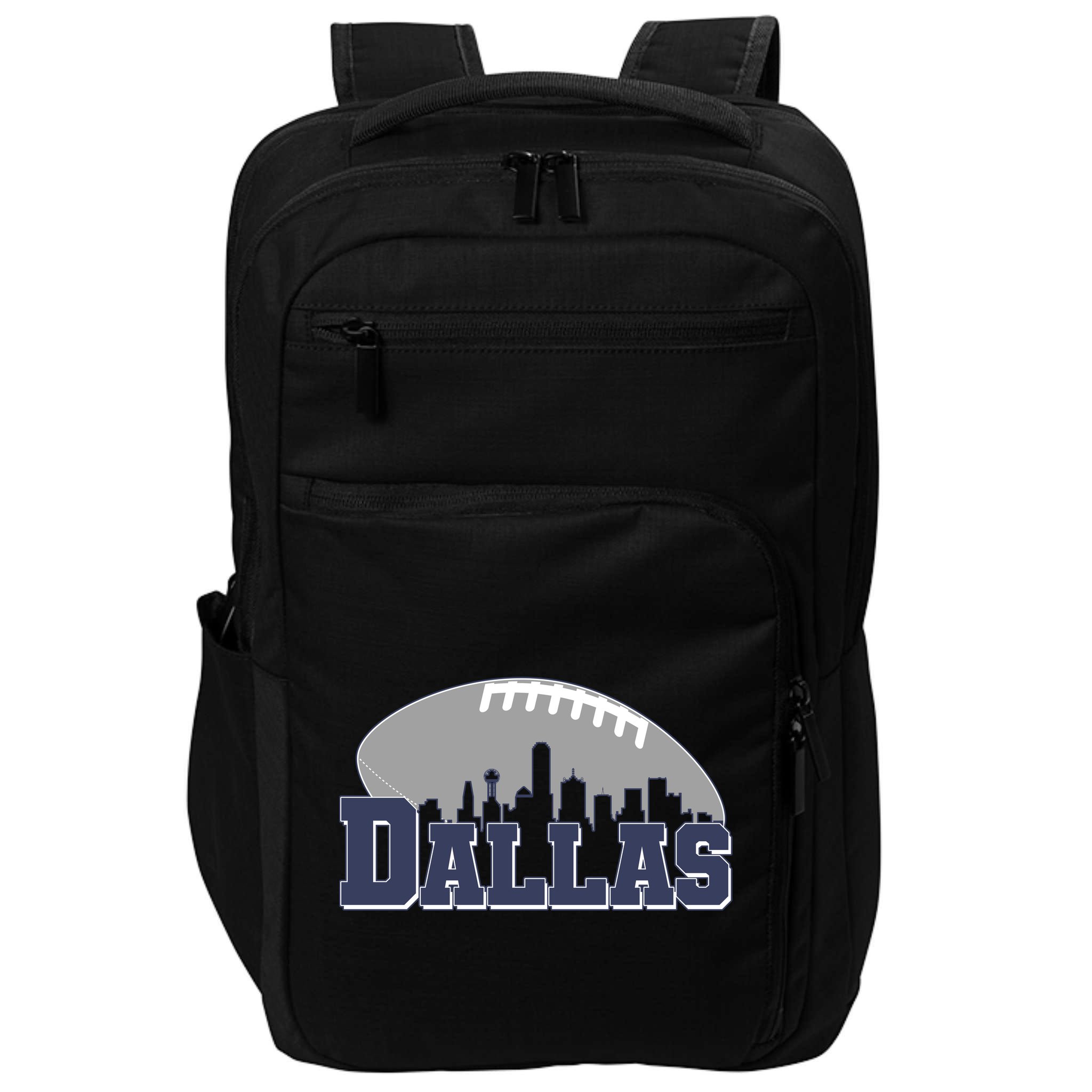 Dallas Texas Skyline City Football Fan Impact Tech Backpack