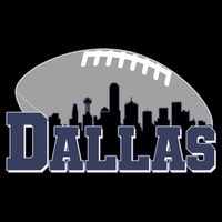 Dallas Texas Skyline City Football Fan 16 in Basic Backpack