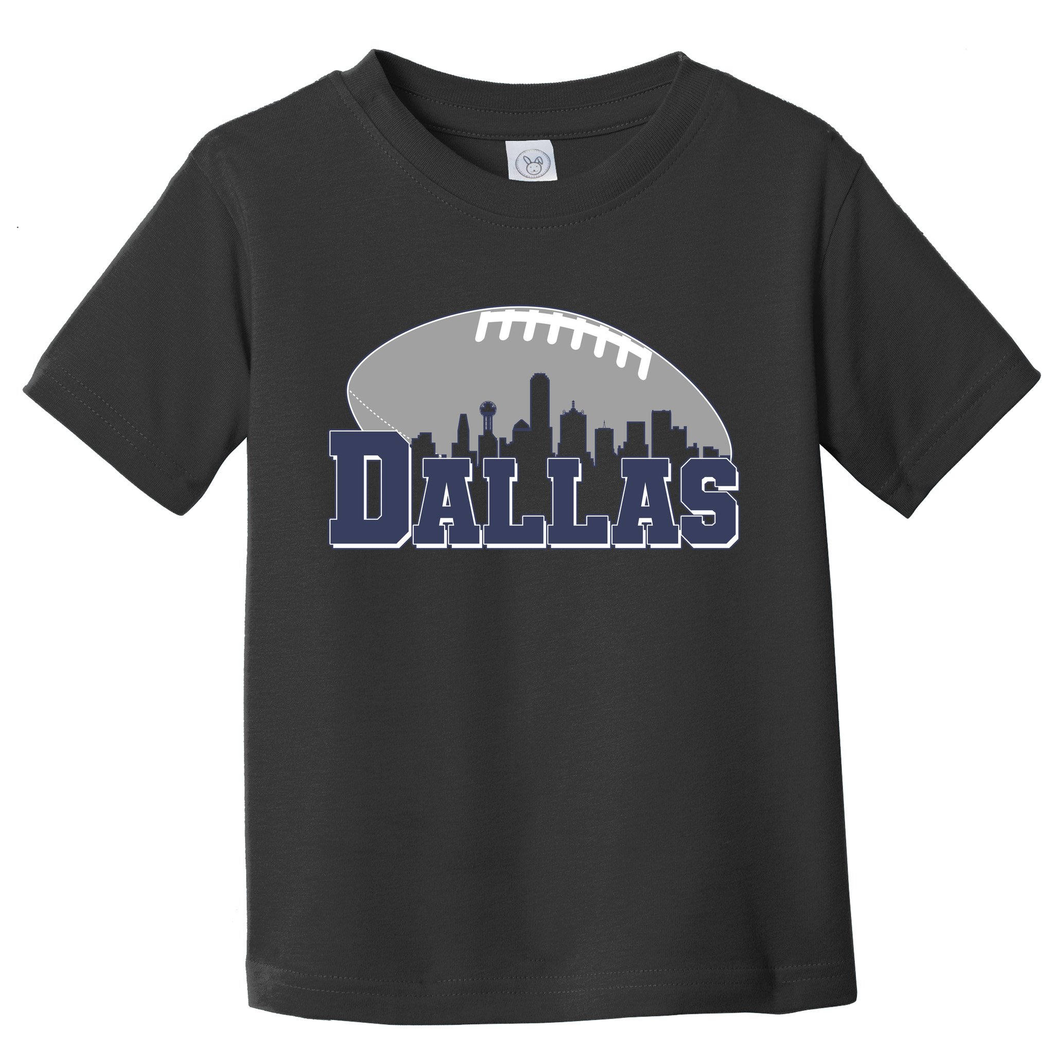 Dallas Texas Skyline City Football Fan Toddler T-Shirt