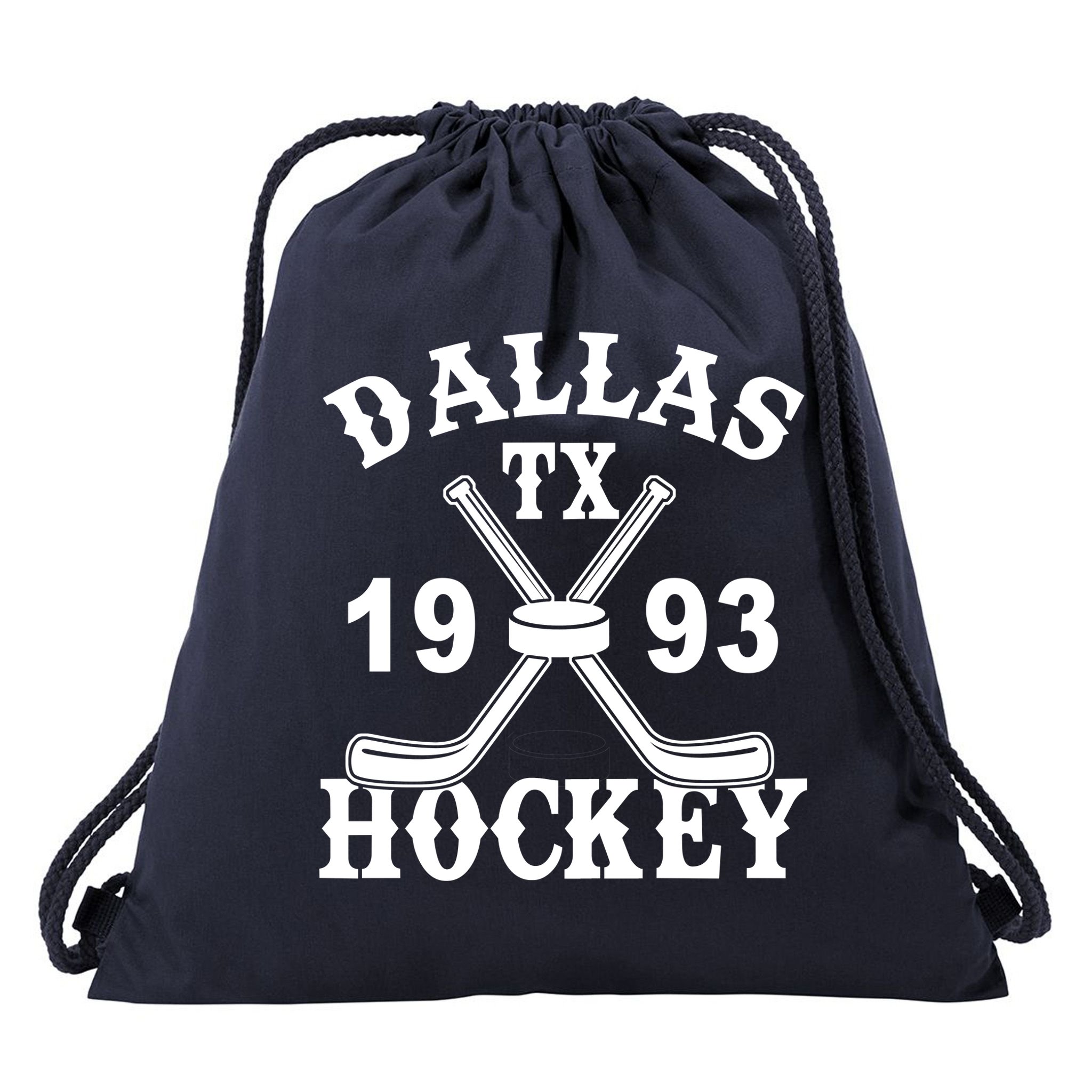 Dallas Texas TX Hockey 1993 Drawstring Bag