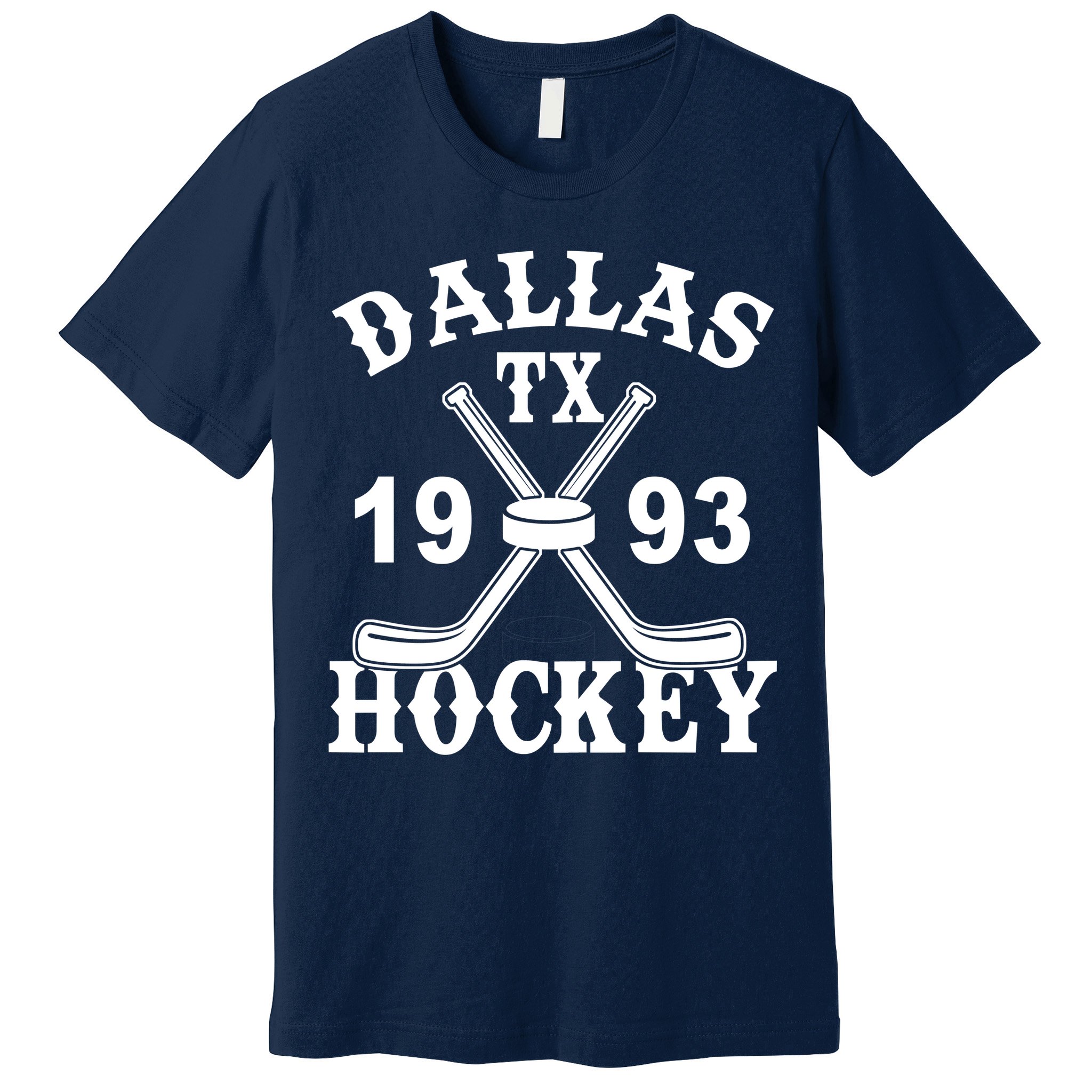 Dallas Texas TX Hockey 1993 Premium T-Shirt