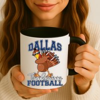 Dallas Thanksgiving Football Fan Mug