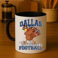 Dallas Thanksgiving Football Fan Mug