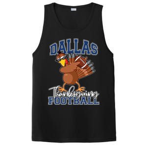 Dallas Thanksgiving Football Fan PosiCharge Competitor Tank