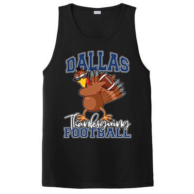 Dallas Thanksgiving Football Fan PosiCharge Competitor Tank