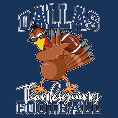 Dallas Thanksgiving Football Fan T-Shirt