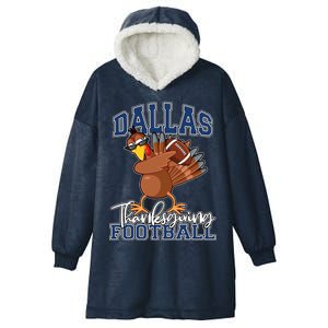 Dallas Thanksgiving Football Fan Hooded Wearable Blanket