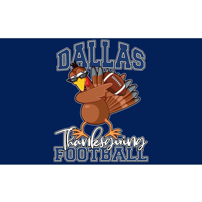 Dallas Thanksgiving Football Fan Bumper Sticker