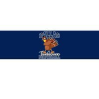 Dallas Thanksgiving Football Fan Bumper Sticker