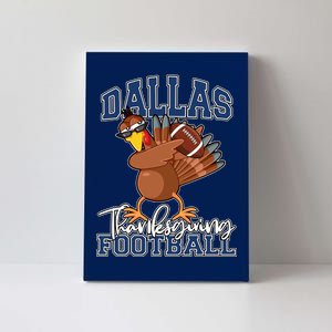 Dallas Thanksgiving Football Fan Canvas