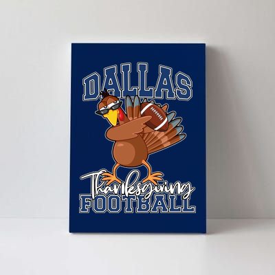 Dallas Thanksgiving Football Fan Canvas