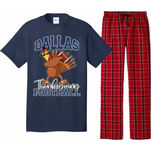 Dallas Thanksgiving Football Fan Pajama Set