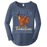 Dallas Thanksgiving Football Fan Women's Perfect Tri Tunic Long Sleeve Shirt