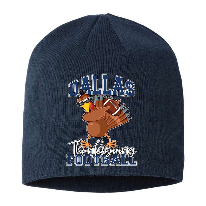 Dallas Thanksgiving Football Fan Sustainable Beanie