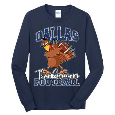 Dallas Thanksgiving Football Fan Tall Long Sleeve T-Shirt