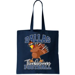 Dallas Thanksgiving Football Fan Tote Bag