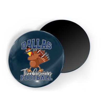 Dallas Thanksgiving Football Fan Magnet