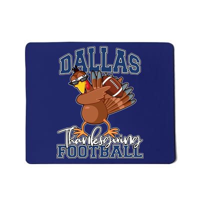 Dallas Thanksgiving Football Fan Mousepad