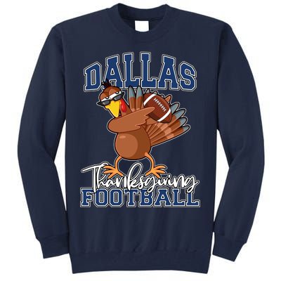 Dallas Thanksgiving Football Fan Tall Sweatshirt