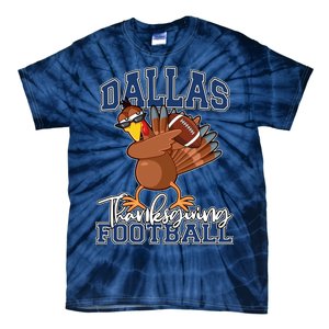 Dallas Thanksgiving Football Fan Tie-Dye T-Shirt