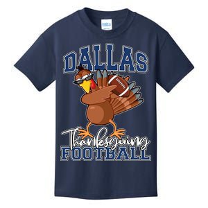 Dallas Thanksgiving Football Fan Kids T-Shirt