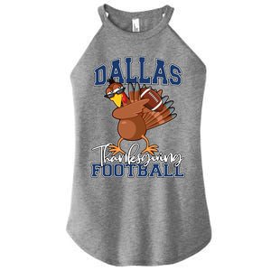 Dallas Thanksgiving Football Fan Women’s Perfect Tri Rocker Tank