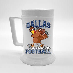 Dallas Thanksgiving Football Fan Beer Stein