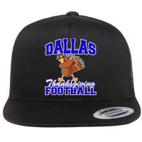 Dallas Thanksgiving Football Funny Dabbing Turkey Flatbill Hat